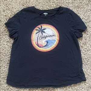 🔥4/$10 Old Navy Navy California Graphic Tee
